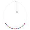 Carrie Elspeth Rainbow Miracle & Haematite Links Necklace