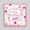 Thoughts Framed Bestie Birthday Card