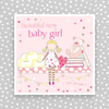 Beautiful New Baby Girl Card
