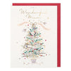 Violet Wonderful Mum Christmas Card