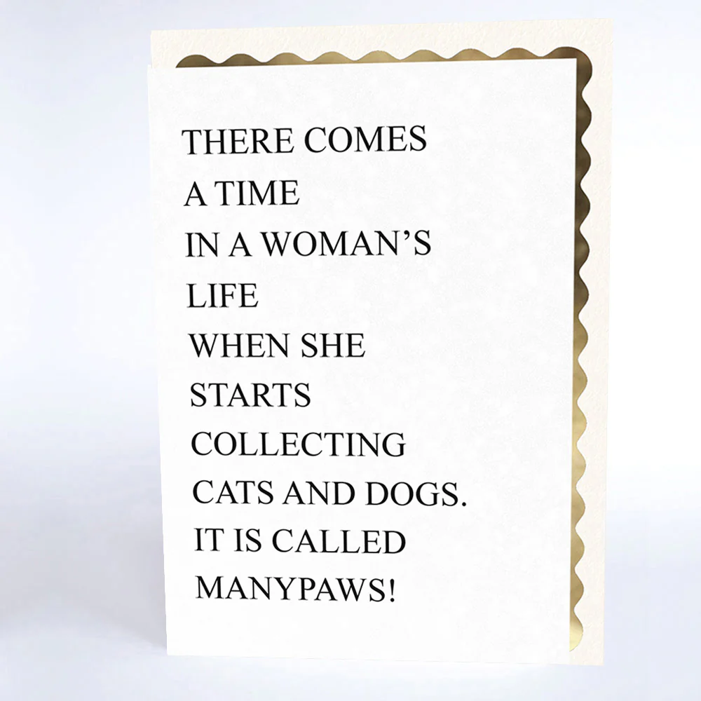 Musings & Mayhem There Comes a Time Card