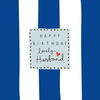 Lovely Husband Stripe Birthday Card