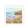 Over The Isles Cornwall Coast Card
