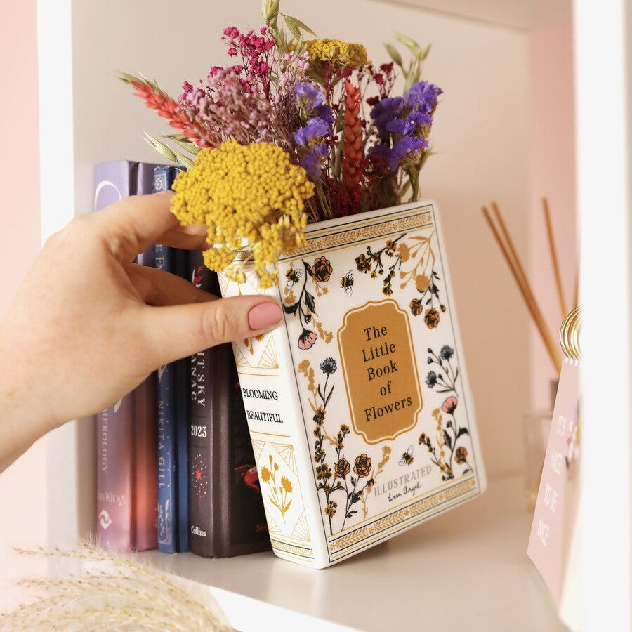 Lisa Angel Little Book of Flowers Vase