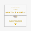 Joma Charmed Moments A Little Amazing Auntie Bracelet