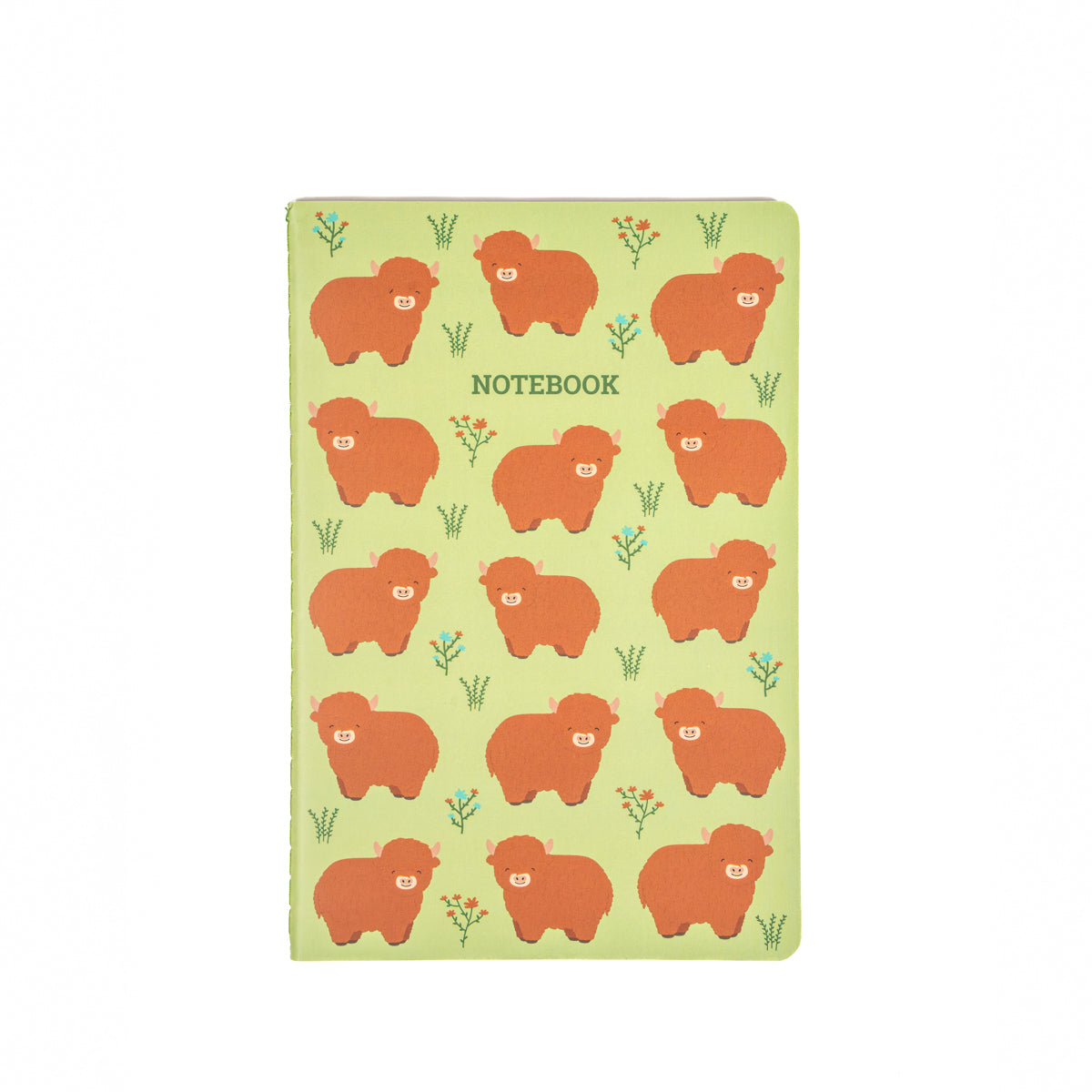 Highland Cow A5 Notebook - More Than Just a Gift | Narborough Hall