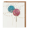 Starlet Balloons Birthday Card