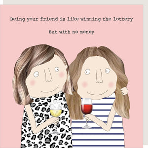 Rosie Made A Thing Friend Lottery Card - More Than Just a Gift | Narborough Hall