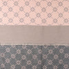 POM Soft Pink Quatrefoil Jacquard Scarf