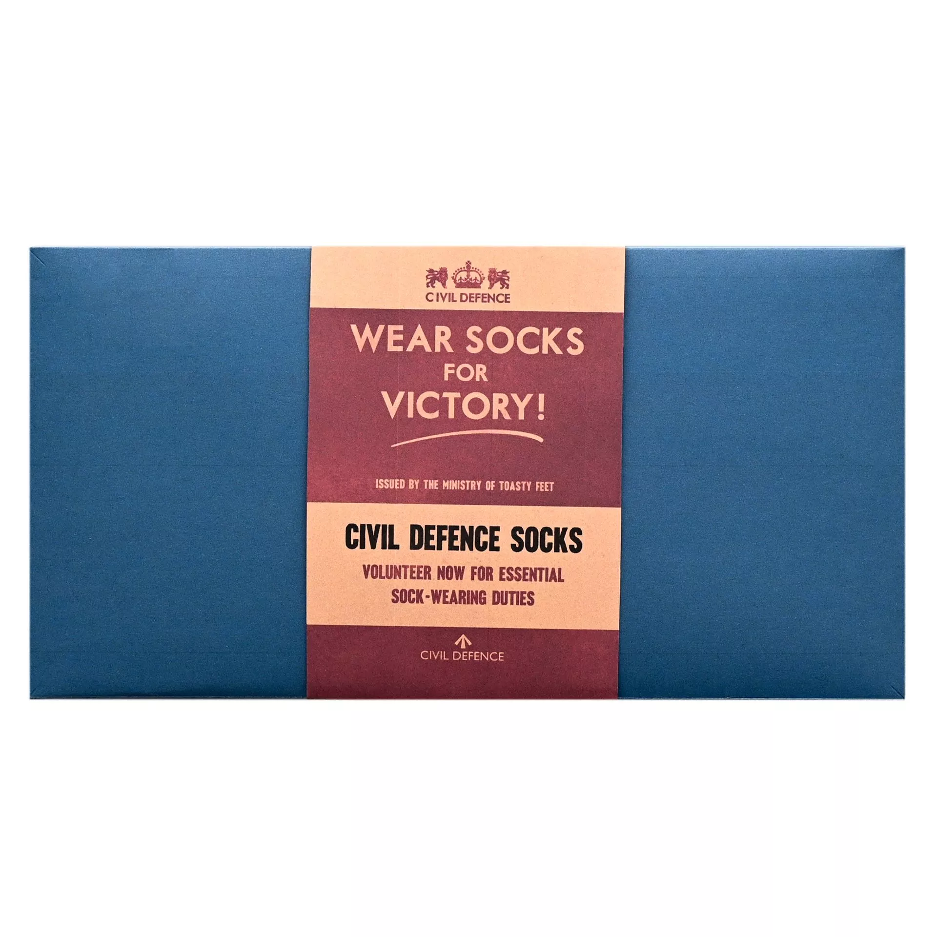 Civil Defence Socks Gift Set of 4