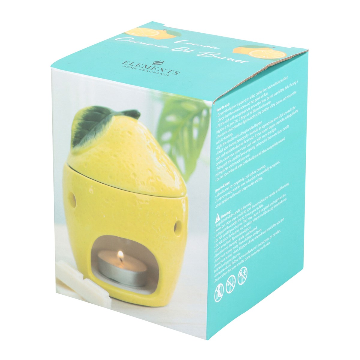 Lemon Ceramic Oil Burner