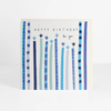Blue Candles Birthday Card