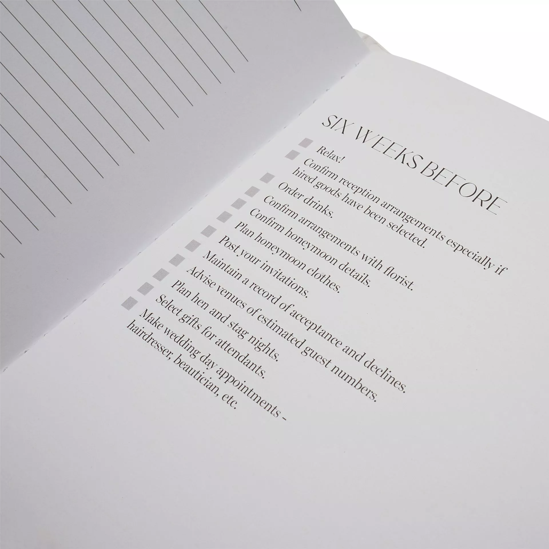 Amore Textured Wedding Planner - More Than Just a Gift | Narborough Hall