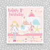 Molly Mae 1st Birthday Pink Toys Card