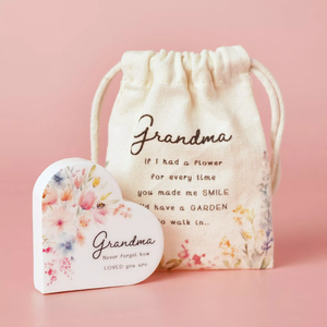 The Cottage Garden Mini Plaque - Grandma - More Than Just a Gift | Narborough Hall