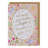 Sundancer Bright & Beautiful Birthday Card