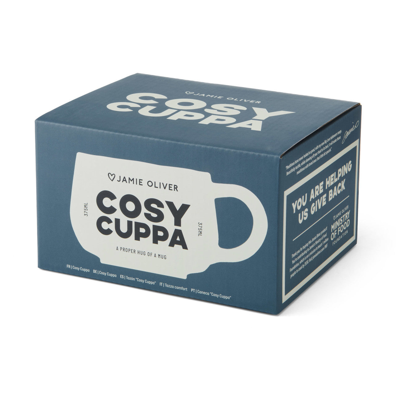 Jamie Oliver Big Love Cosy Cuppa Mug - White