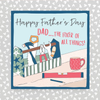 Fixer of All Father's Day On Cloud Nine Card