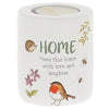 Woodland Robin Tealight - Home