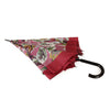 POM Salmon & Burgundy Botanical Umbrella