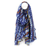 POM Blue Multi Dotted Prink Scarf
