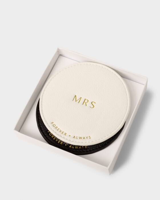 Katie Loxton Mr & Mrs Coaster Set
