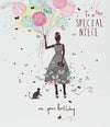Lemon Sorbet Special Niece Birthday Card