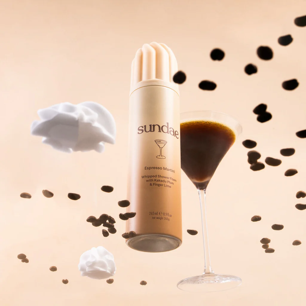 Sundae Whipped Shower Foam Espresso Martini
