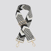 Chevron Bag Strap - Black