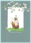 Skylark Fox Wonderful Birthday Card
