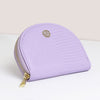 POM Lilac Textured Faux Leather Coin Purse