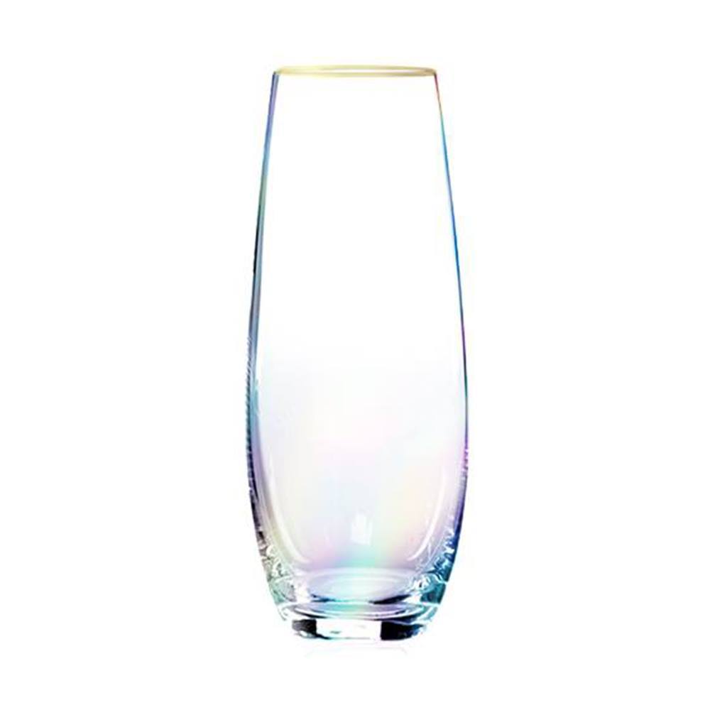 Drinkind Rainbow Stemless Prosecco Glasses
