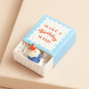Lisa Angel Tiny Ceramic Birthday Cake - Birthday wish