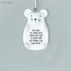 East of India Mouse Hanger - I’m Here to Catch You when You Fall