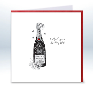 Love & Co. Gorgeous Sparkling Wife Card - More Than Just a Gift | Narborough Hall