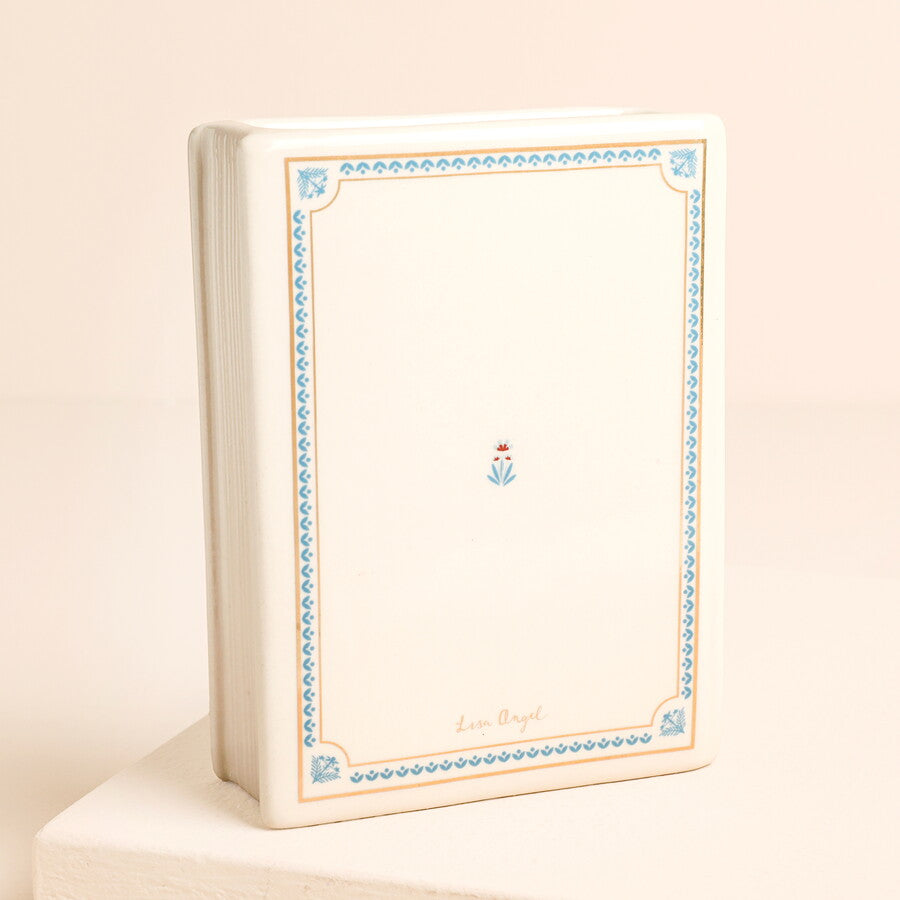 Lisa Angel Tale As Old As Time Mini Book Vase