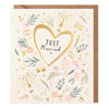 Reflections Just Married Card