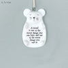 East of India Mouse Hanger - A Friend is One of the Nicest Things
