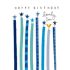 Lovely Son Candles Birthday Card
