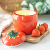 Strawberry Ceramic Candle Jar