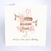 Beija-Flor 21 With Love Birthday Card