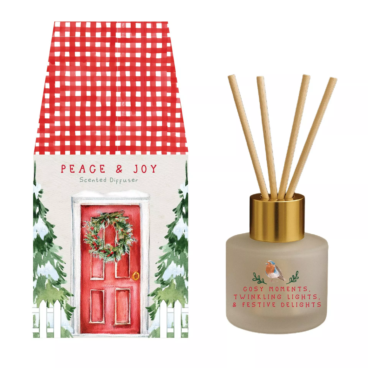 Peace & Joy Cottage Reed Diffuser - Pine & Cypress 45ml