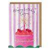 Genevieve Happy Birthday Cake Card
