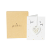 50th Anniversary Belly Button Boxed Heart