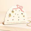 Lisa Angel Scalloped Bow Earring Holder