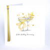 Ribbons & Roses Golden Anniversary Card