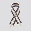 Striped Bag Strap - Dark Grey