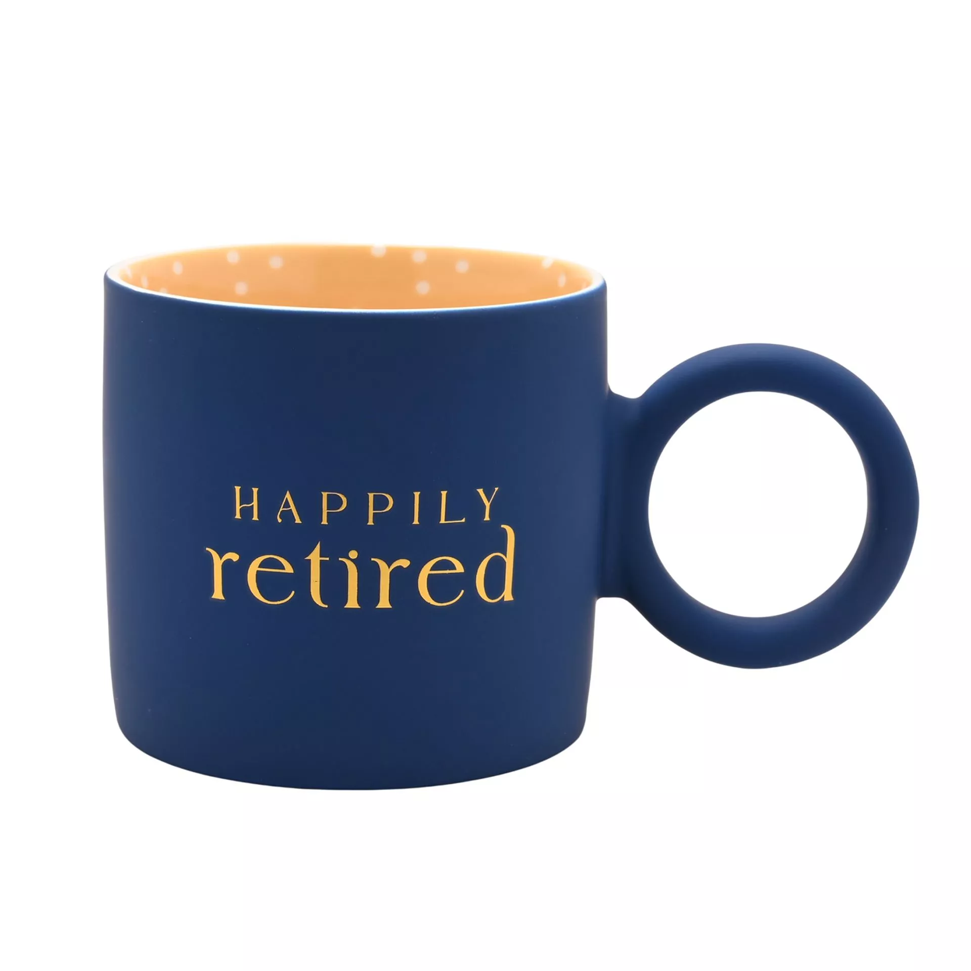 Retired Blue Confetti Mug