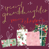 Paper Chain Special Granddaughter Christmas Card