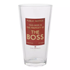 Civil Defence The Boss Pint Glass